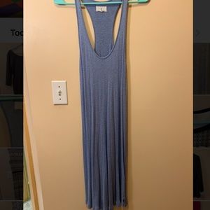Lou&Grey soft racer back midi dress size Small